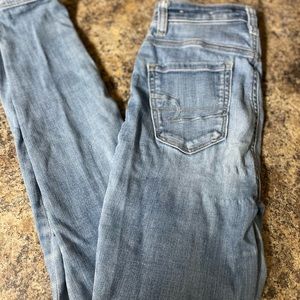 American eagle jeans light color size 0